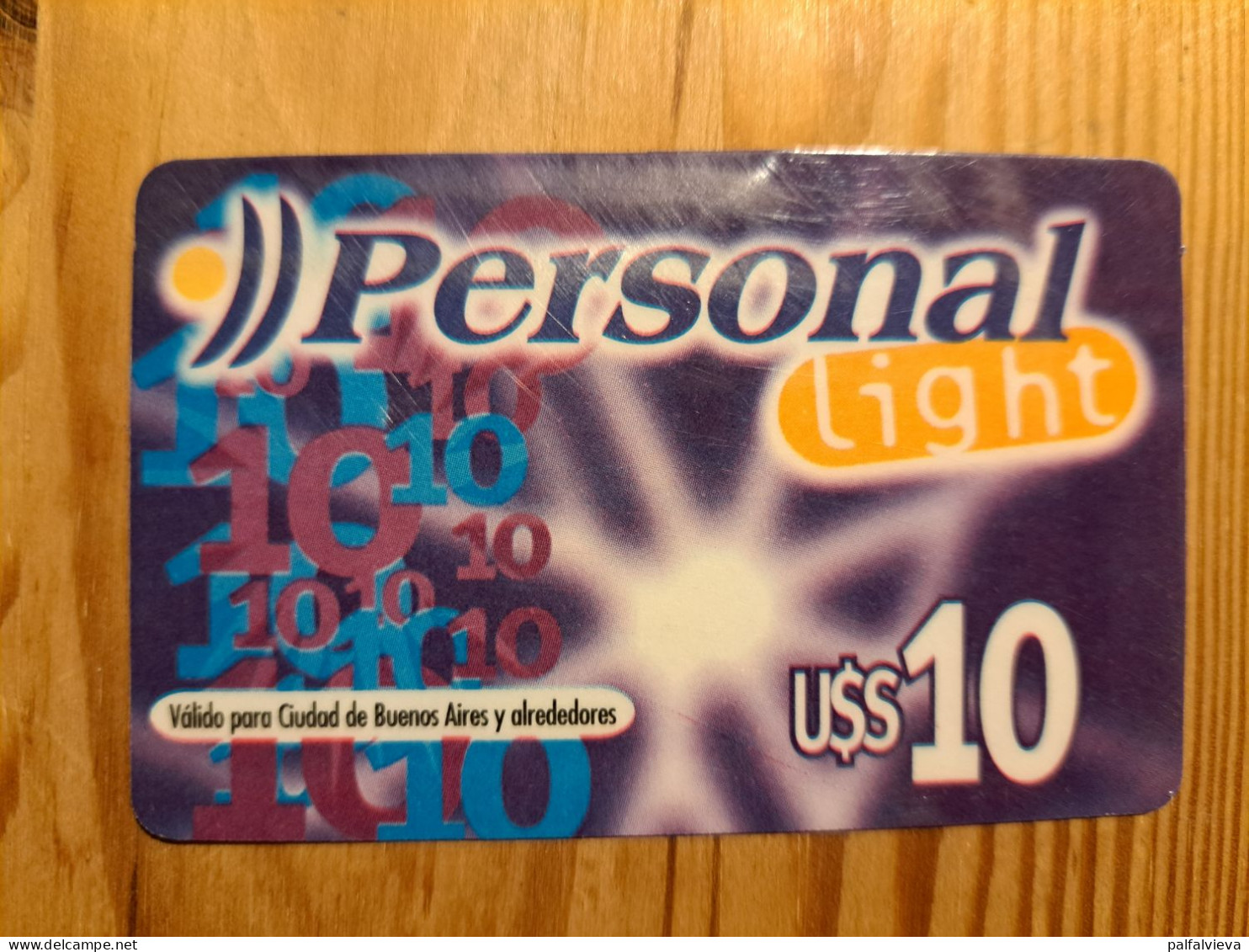 Prepaid Phonecard Argentina, Personal - Argentina