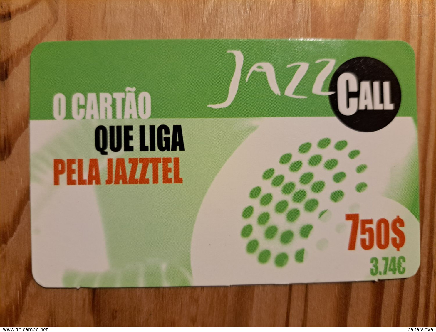 Prepaid Phonecard Portugal, JazzTel - Portugal