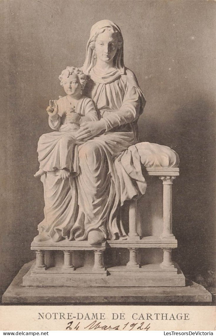 ARTS - Sculptures - Notre Dame De Carthage - Carte Postale Ancienne - Skulpturen