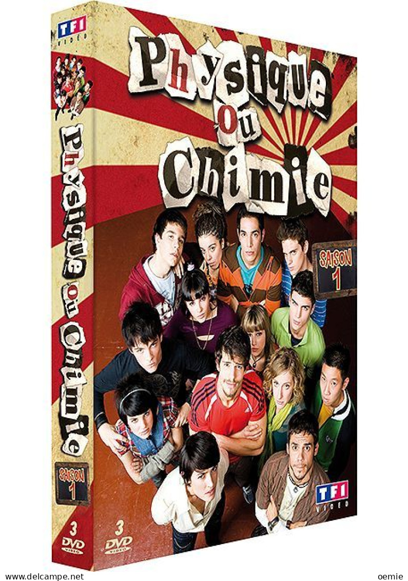 PHYSIQUE OU CHIMIE    L 'INTEGRAL  SAISON  1  ( 3  DVD  )  12 EPISODES DUREE 52Mm ENVIRON - Mystery