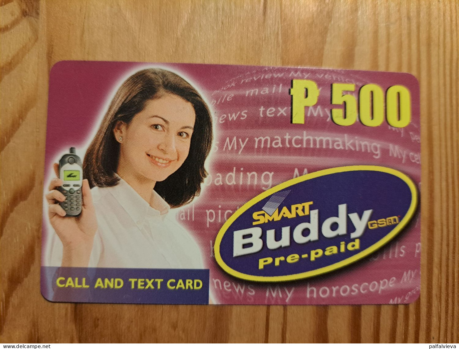 Prepaid Phonecard Philippines, Smart Buddy - Woman - Filippine