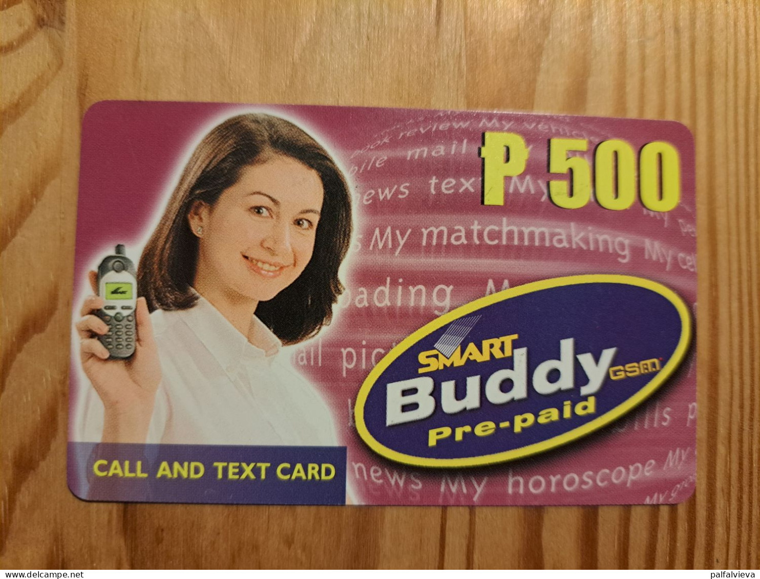 Prepaid Phonecard Philippines, Smart Buddy - Woman - Filippijnen