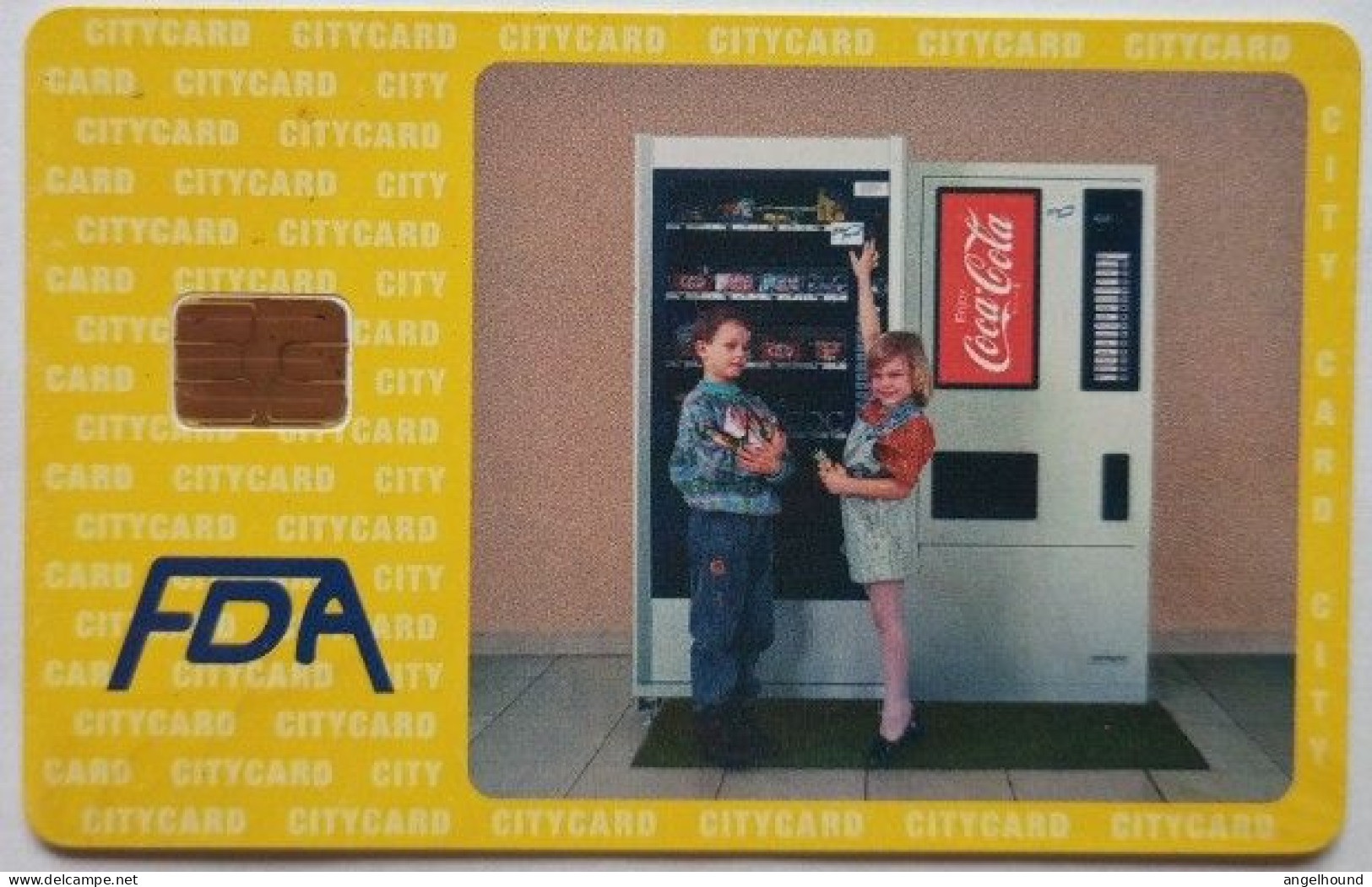 Czech Republic KC 500 City Card FDA - Coca Cola - Tschechische Rep.