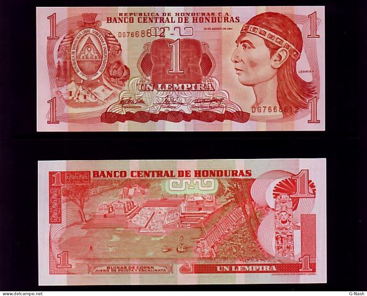 Honduras - Billet De 1 Lempira (2004) - Honduras