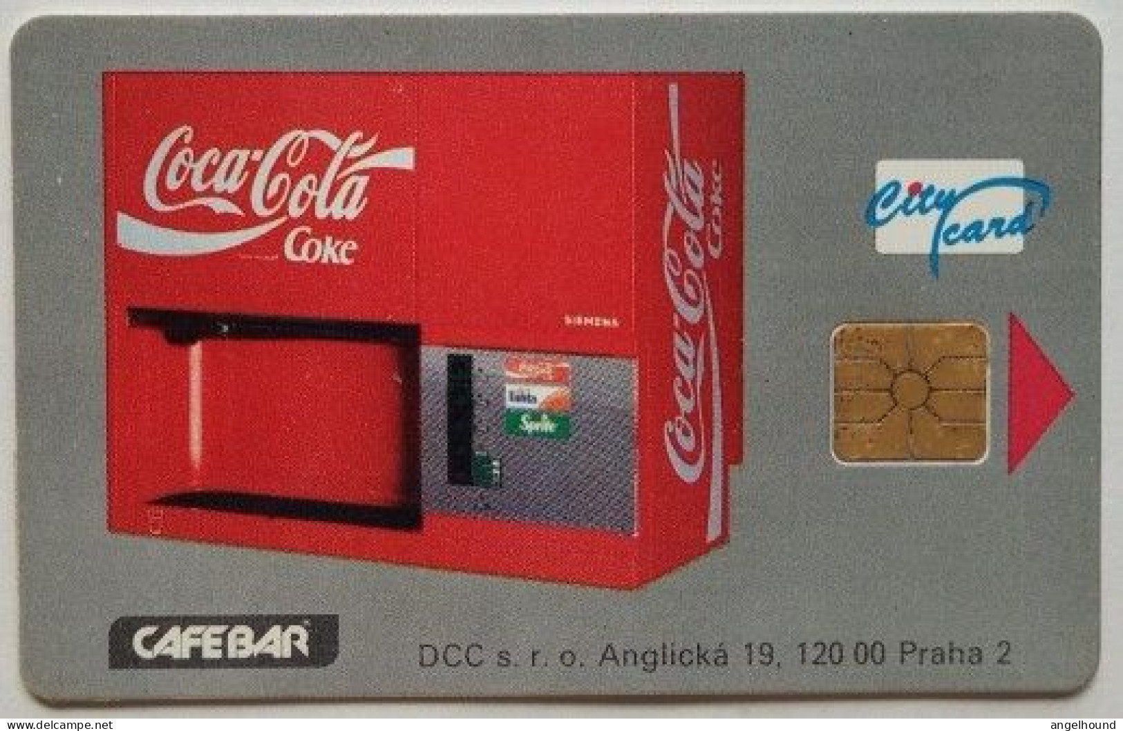 Czech Republic 75 KC City Card - Coca Cola - Tschechische Rep.