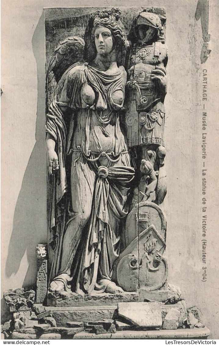 TUNISIE - Carthage - Musée Lavigerie - Statue De La Victoire - Carte Postale Ancienne - Tunisie