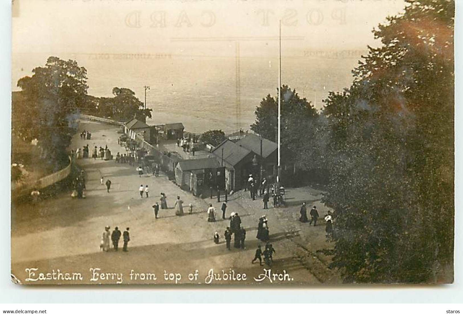 Angleterre - Eastham Ferry From Top Of Jubilee Arch - Autres & Non Classés
