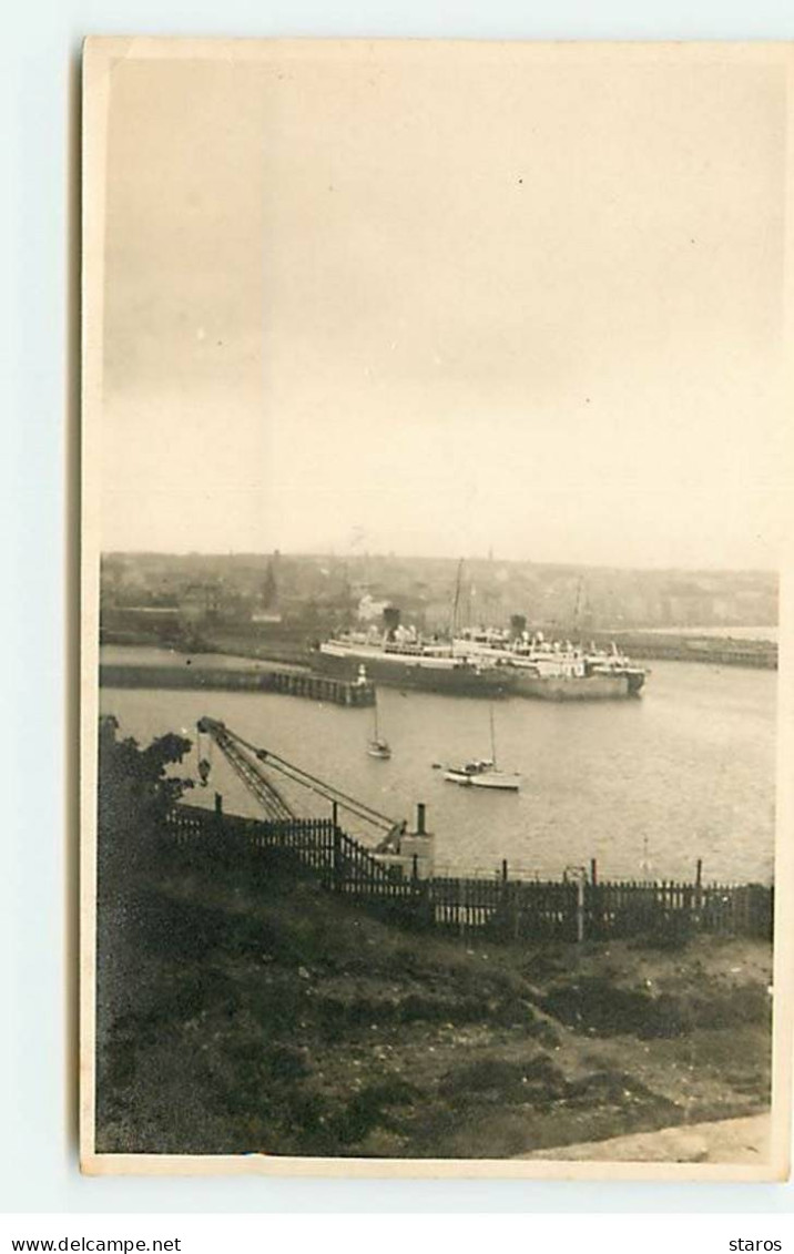 Carte Photo - Royaume-Uni - ISLE OF MAN - Boats - Isle Of Man