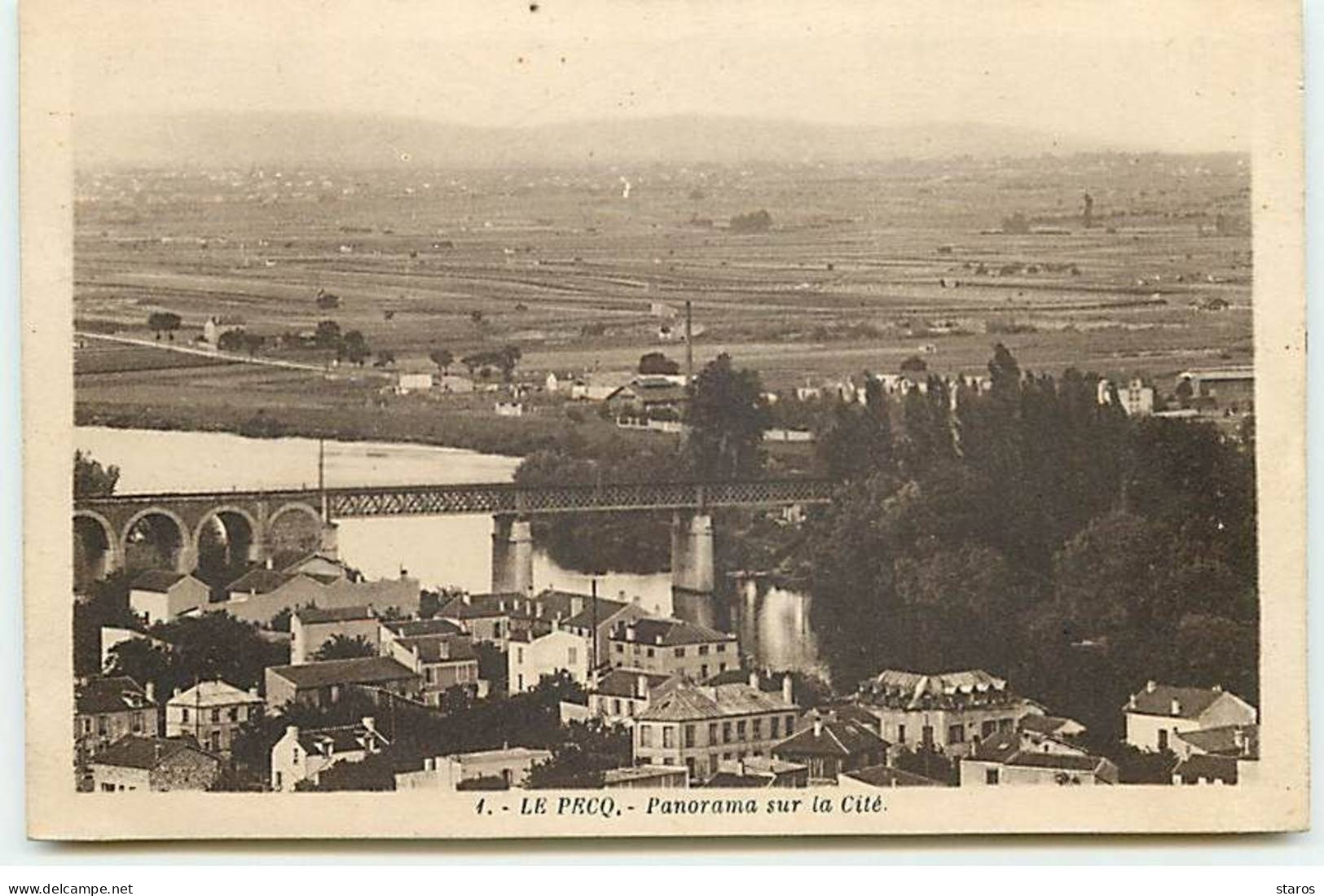 LE PECQ - Panorama Sur La Cité - Le Pecq