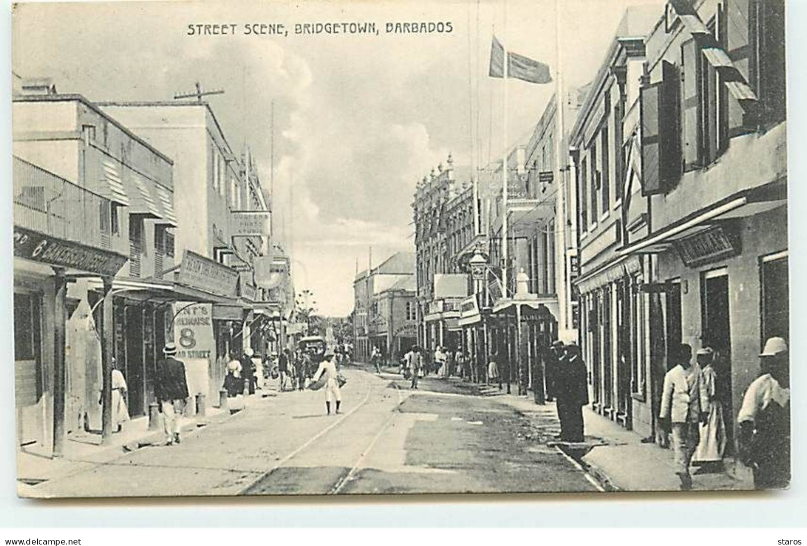 Antilles - BARBADOS - Street Scene - Bridgetown - Barbados