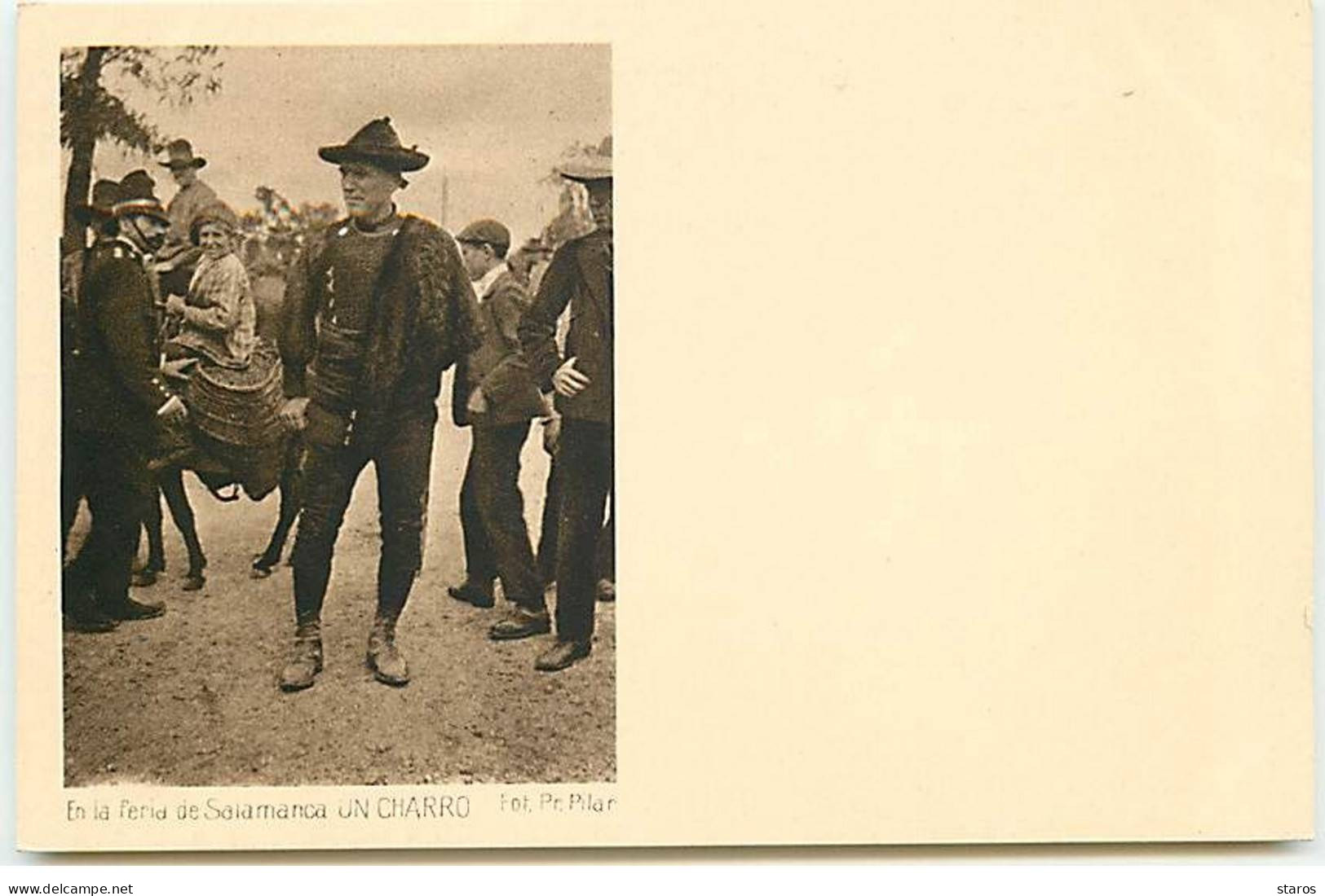 Espagne - SALAMANCA - En La Feria Salamanca Un Charro - Salamanca