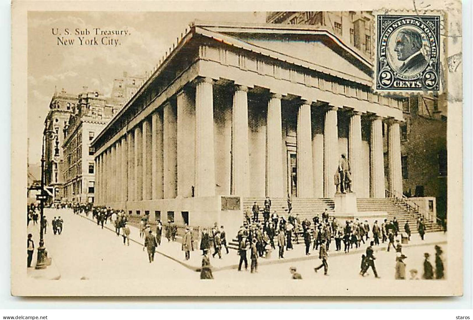 Etats-Unis - NEW YORK - U.S. Sub Treasury - Autres Monuments, édifices