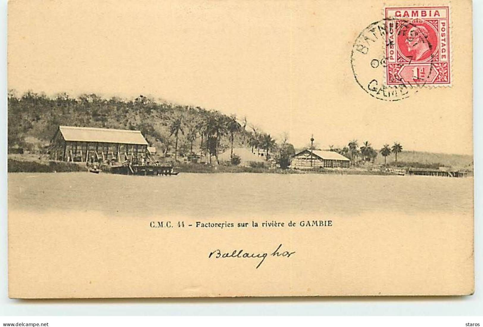 Gambie - Factoreries Sur La Rivière De Gambie - C.M.C. 44 - Gambie