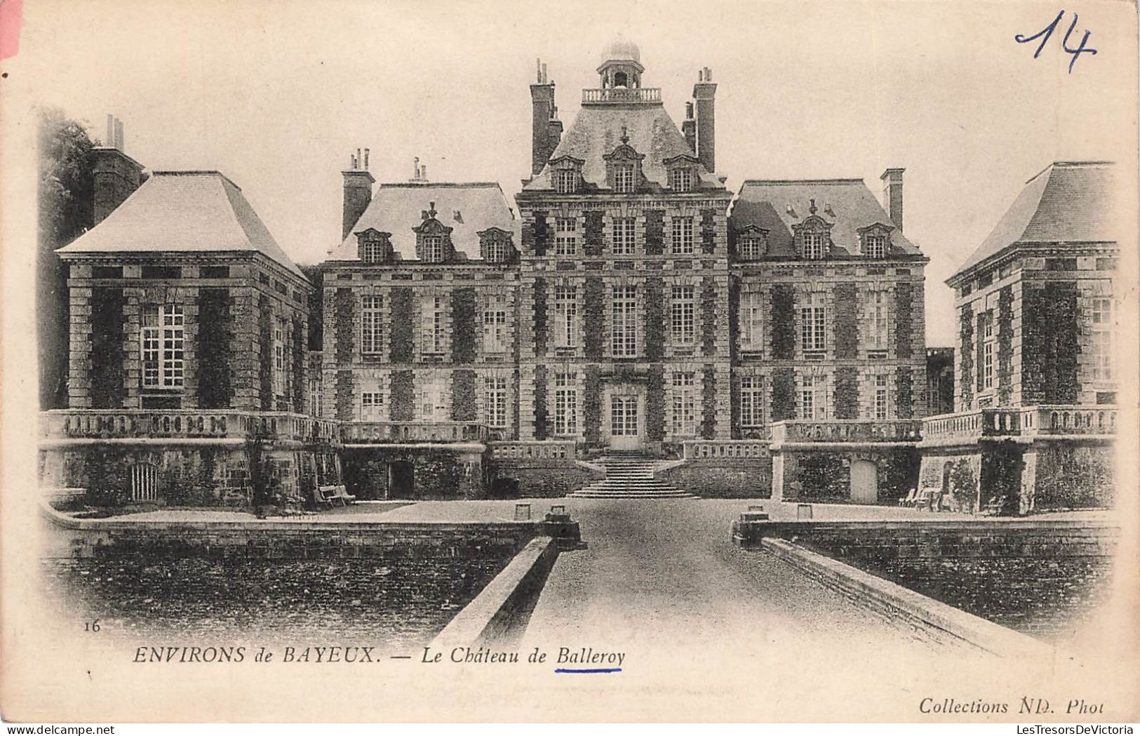 FRANCE - Environs De Bayeux - Vue Générale à L'entrée Du Château De Balleroy - Carte Postale Ancienne - Bayeux