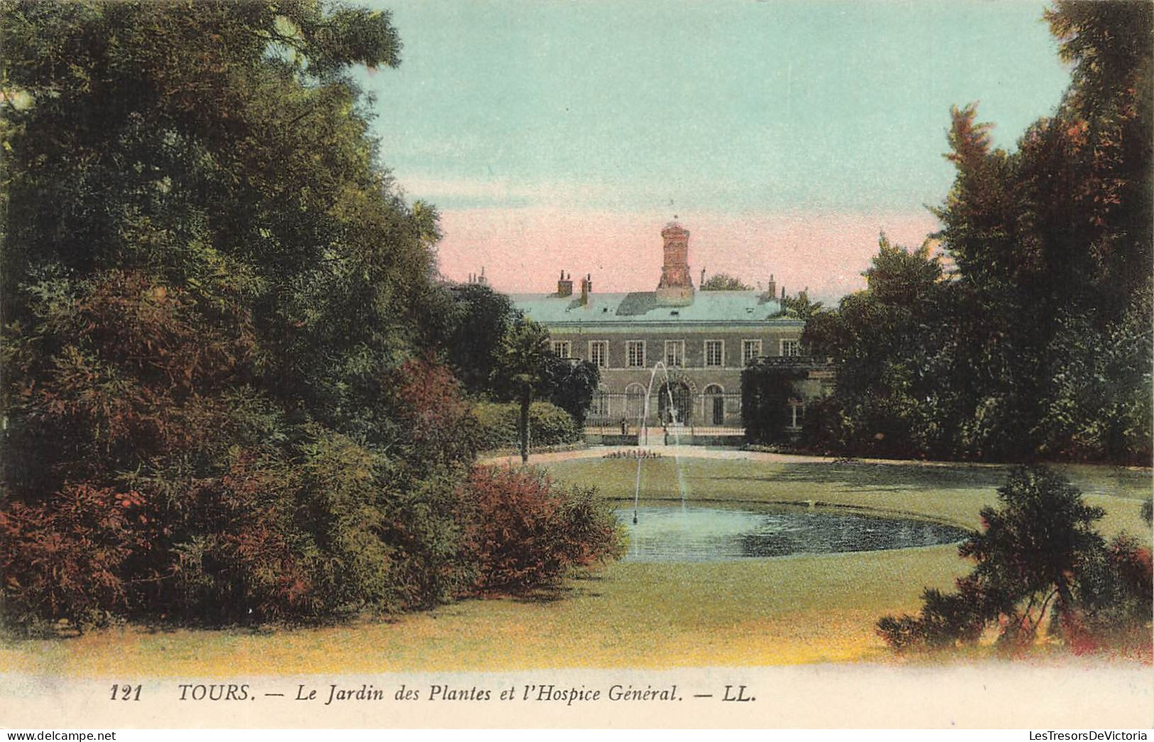 FRANCE - Tours - Le Jardin Des Plantes Et L'hospice Général - Carte Postale Ancienne - Tours