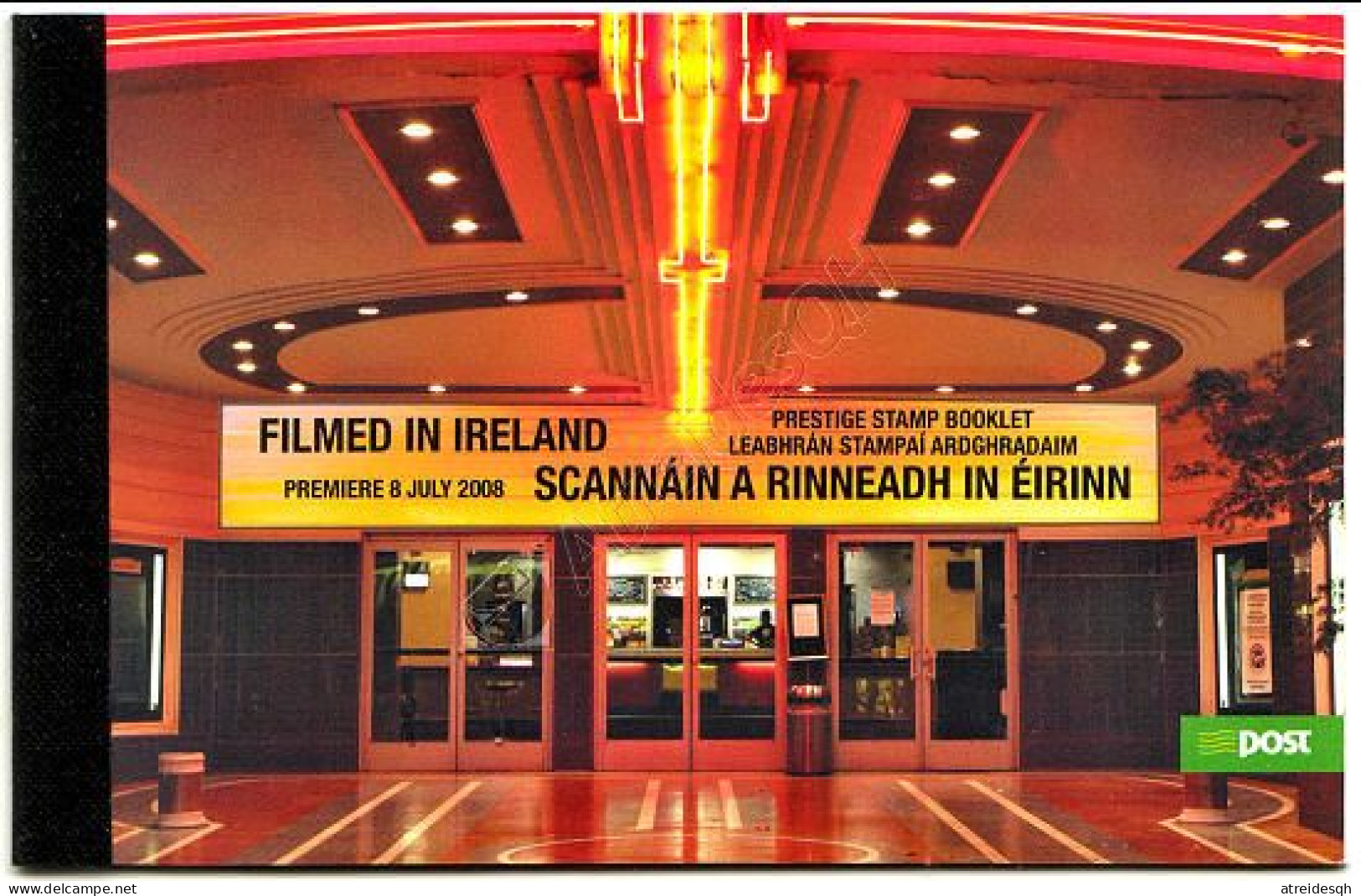 [Q] Irlanda / Ireland 2008: Libretto Di Prestigio Cinema Irlandese / Filmed In Ireland Prestige Booklet ** - Carnets