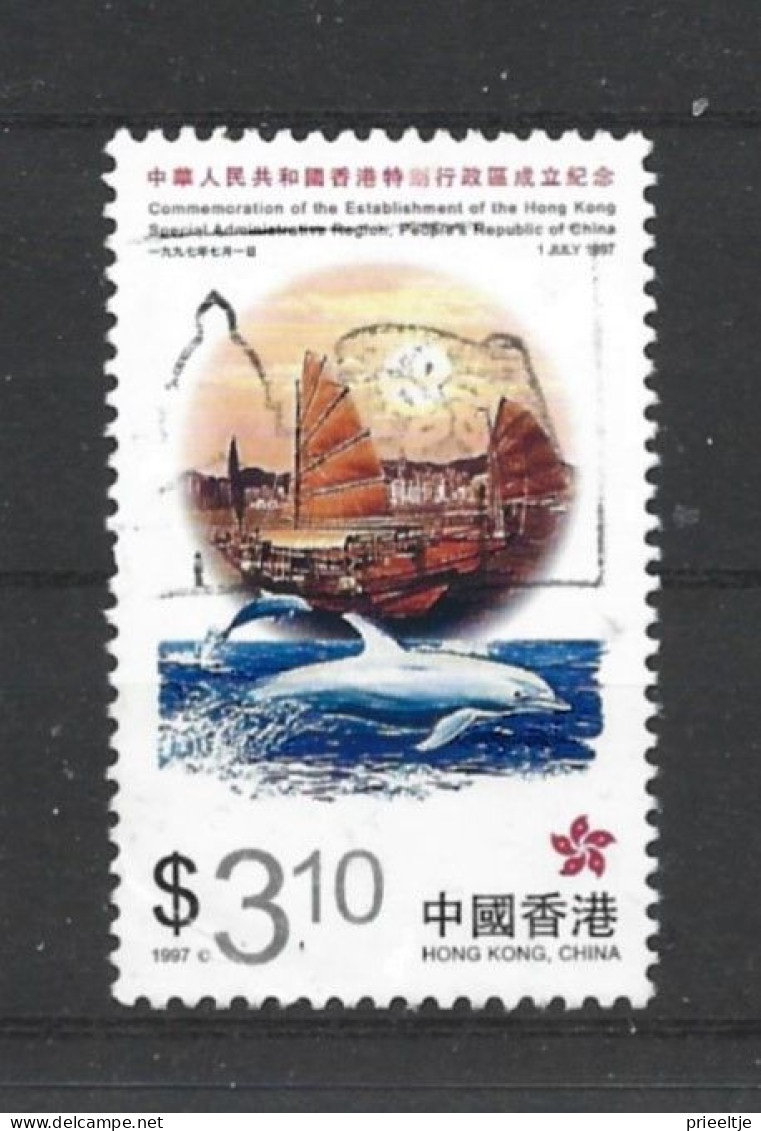 Hong Kong 1997 China Return Y.T. 842 (0) - Usati