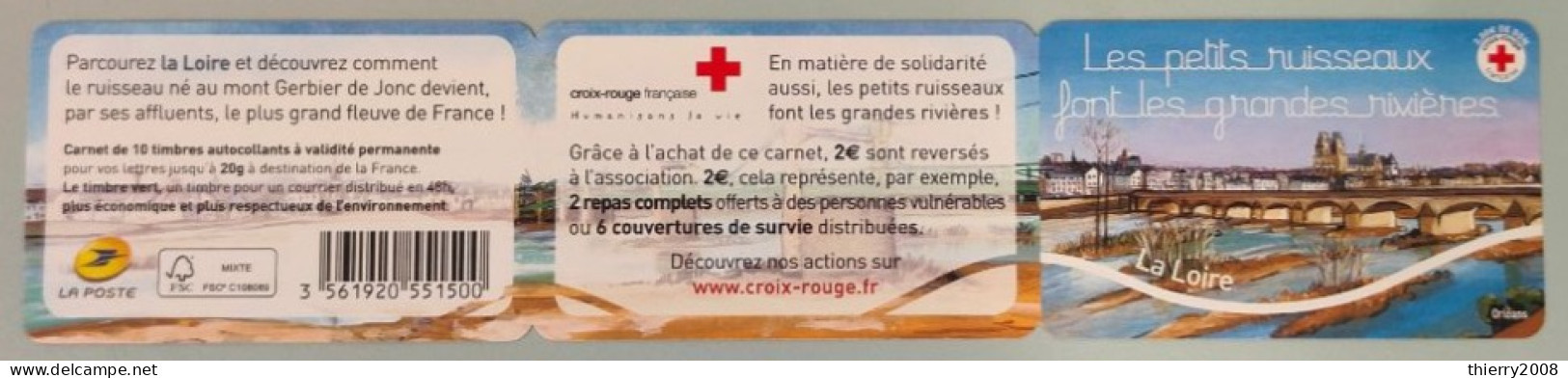 Carnet Non Plié "Timbres Autoadhésifs"  N° BC837 Neuf **  TTB  Vendu "Sous La Faciale" - Carnets