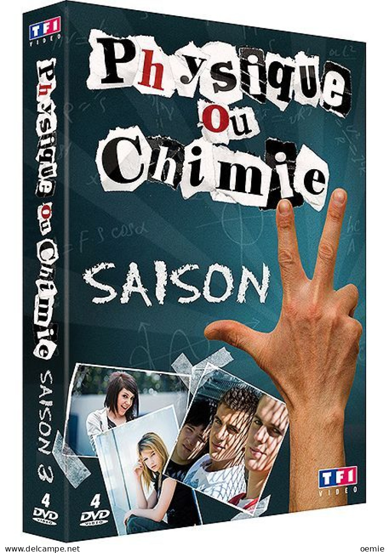 PHYSIQUE OU CHIMIE    L 'INTEGRAL  SAISON 3  ( 4 DVD  )   EPISODES DUREE 14H ENVIRON - Comedy