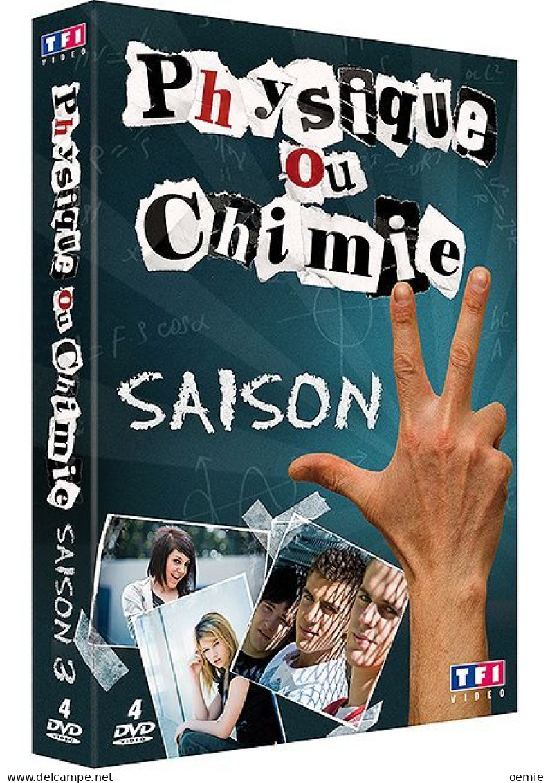 PHYSIQUE OU CHIMIE    L 'INTEGRAL  SAISON 3  ( 4 DVD  )   EPISODES DUREE 14H ENVIRON - Comédie