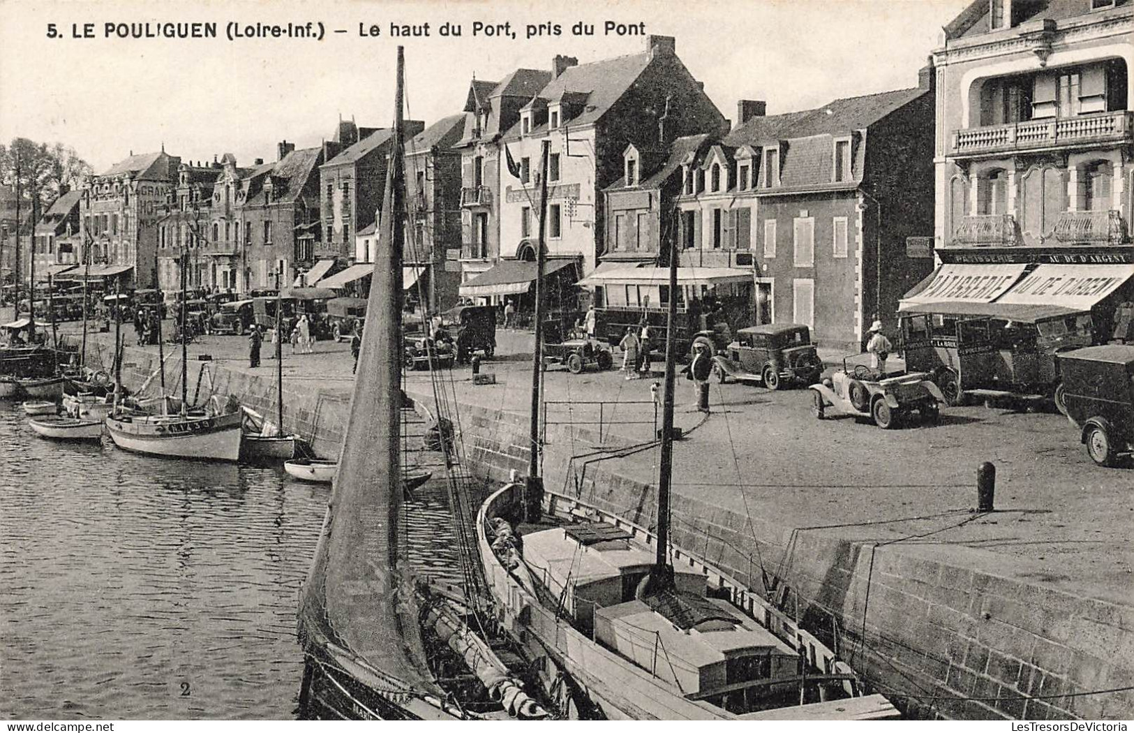 FRANCE - Le Pouliguen - Le Haut Du Port Pris Du Pont - Carte Postale Ancienne - Le Pouliguen