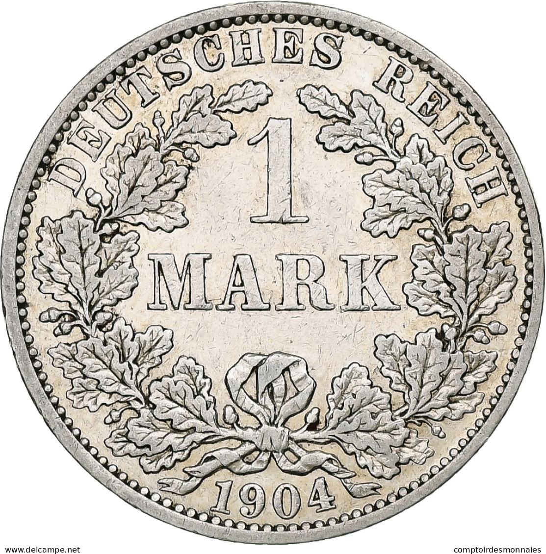 Monnaie, GERMANY - EMPIRE, Wilhelm II, Mark, 1904, Berlin, TTB, Argent, KM:14 - 1 Mark