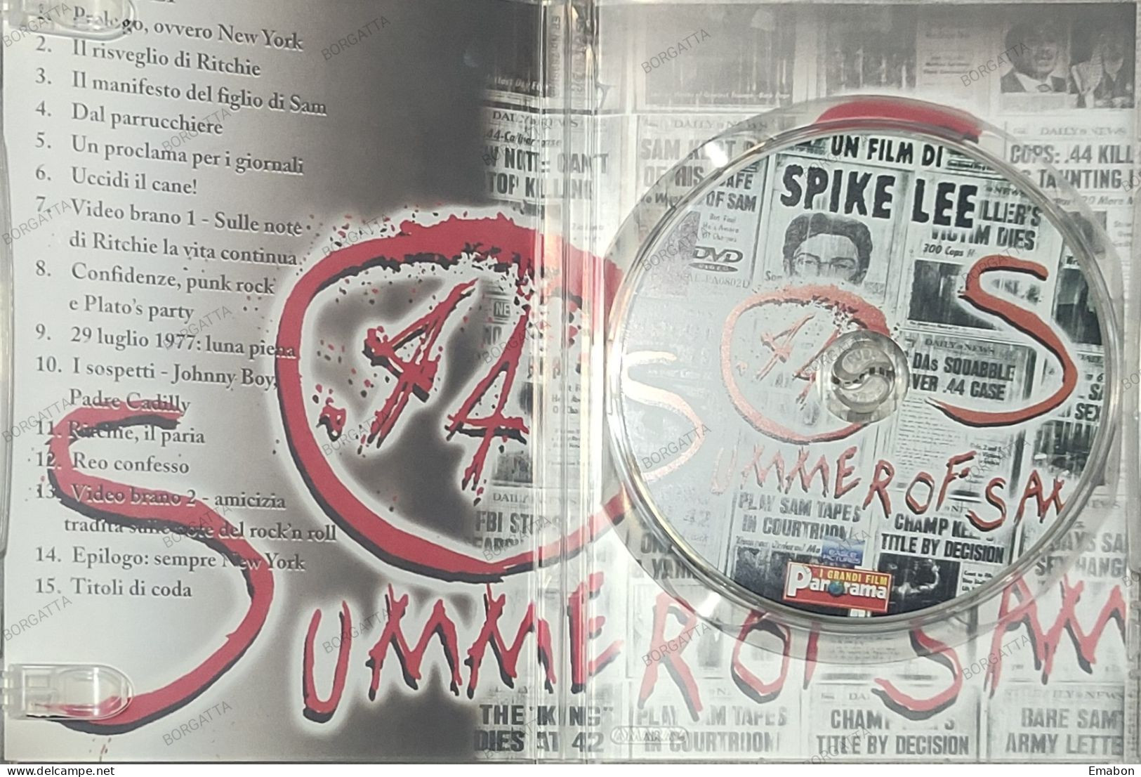 BORGATTA - DRAMMATICO - Dvd SUMMER OF SAM - SPIKE LEE - PAL 2 - PANORAMA  1999 - USATO In Buono Stato - Drame