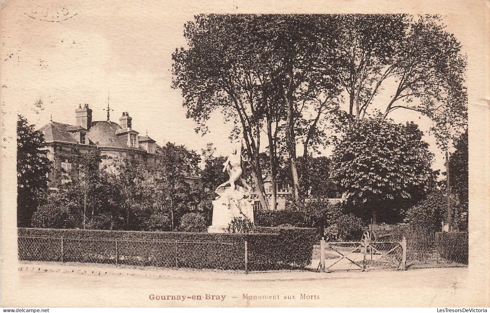 FRANCE - Gournay En Bray - Monument Aux Morts - Carte Postale Ancienne - Gournay-en-Bray