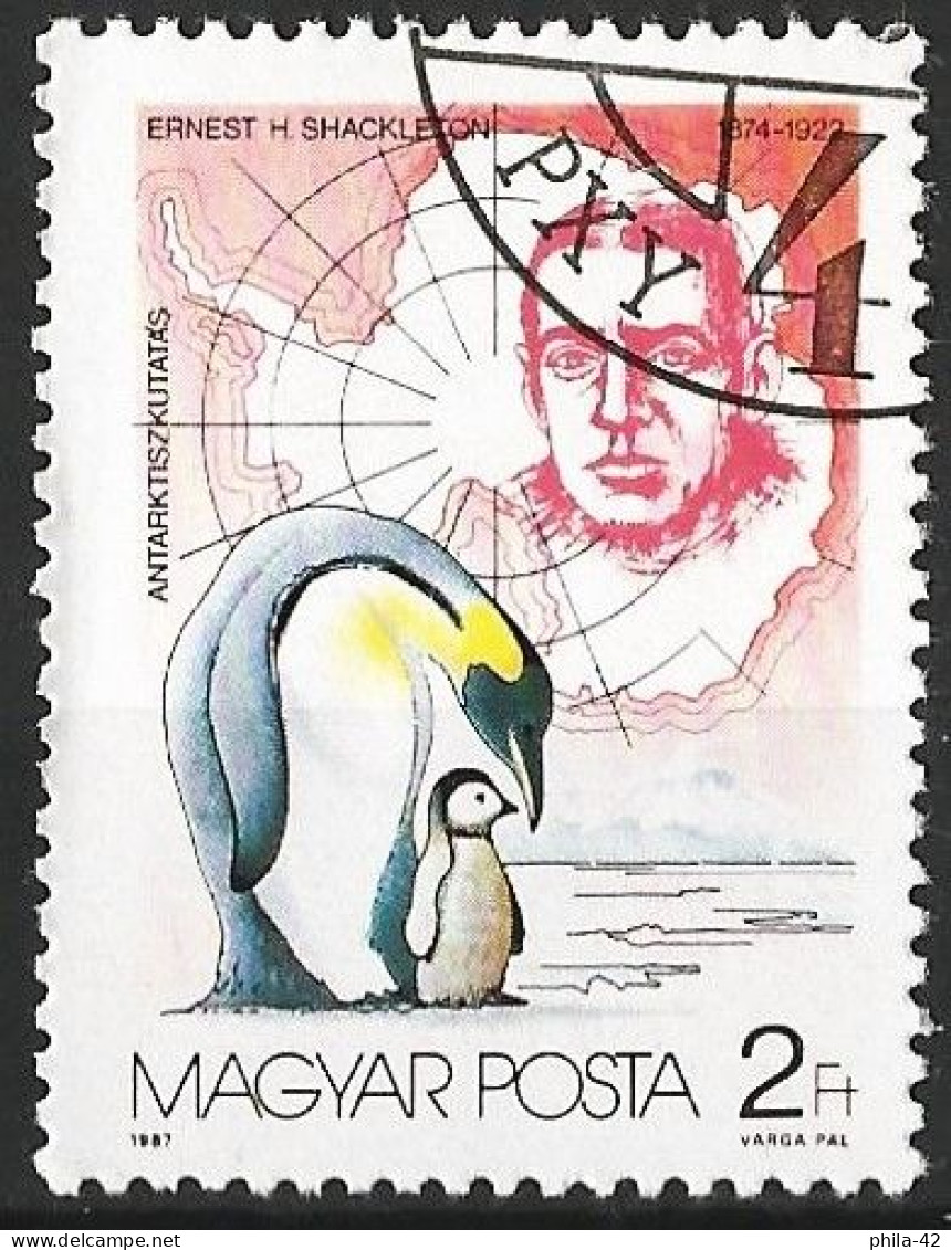 Hungary 1987- Mi 3909 - YT 3118 ( Penguins ) - Penguins