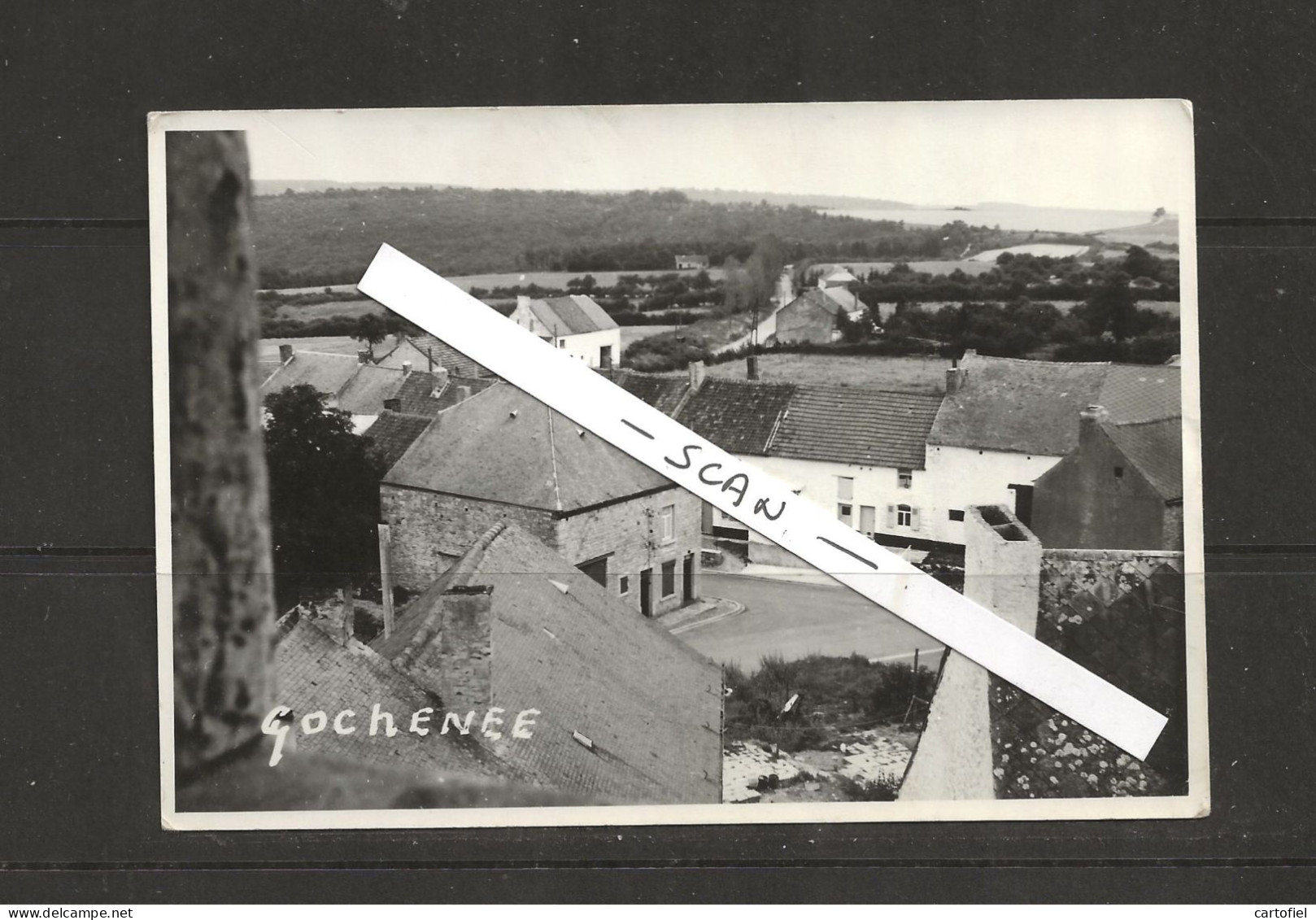 GOCHENEE-VILLAGE-CARTE-PHOTO-ENVOYEE-1963-DIMENSIONS+-10-14,5 CM-TOP-ETAT-DOCUMENT TRES RARE-VOYEZ LES 2 SCANS - Doische