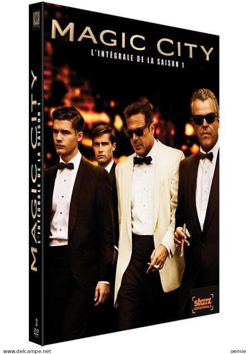 MAGIC CITY   L 'INTEGRAL  SAISON  1  ( 3 DVD  )  8 EPISODES  DE 45  Mm ENVIRON - Crime