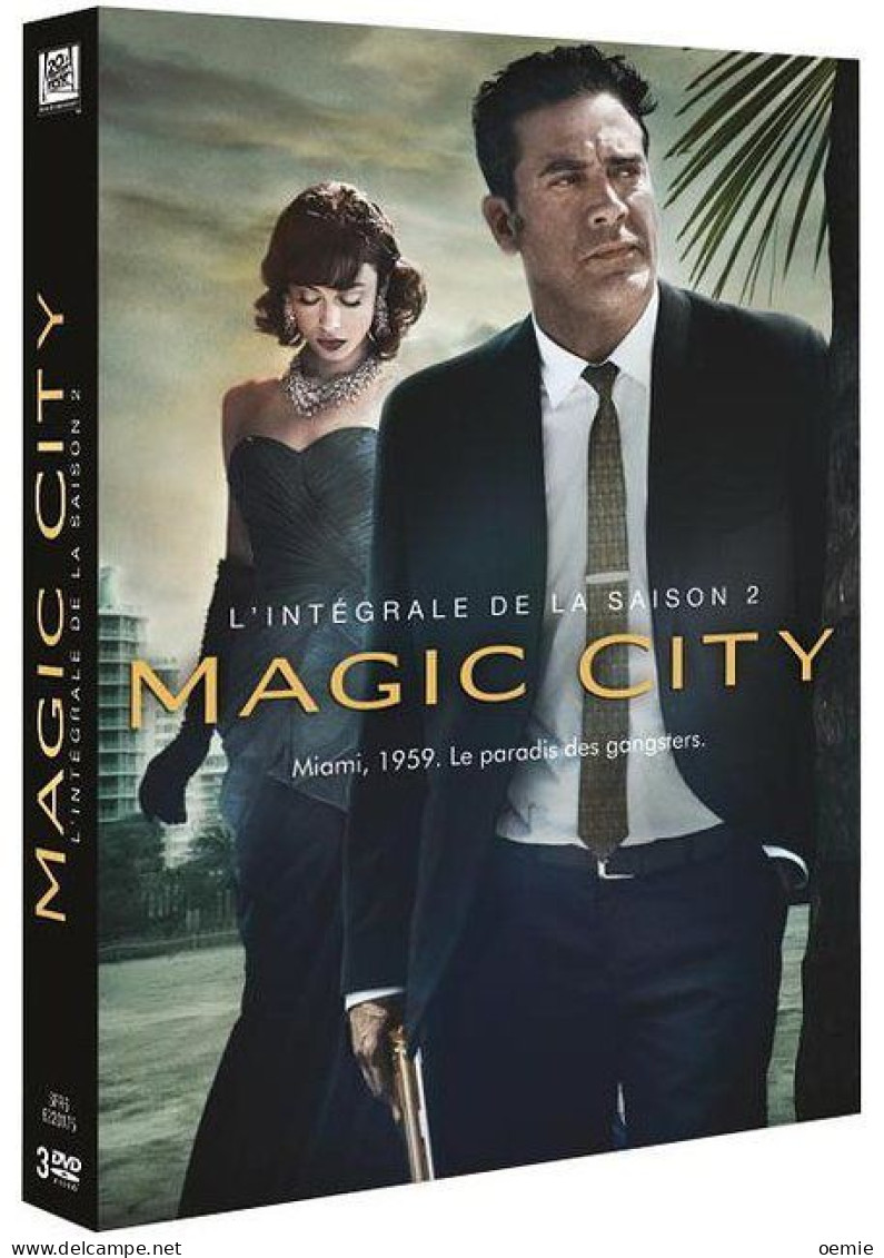 MAGIC CITY   L 'INTEGRAL  SAISON  2 ( 3 DVD  )  8 EPISODES  DE  50   Mm ENVIRON - Policiers