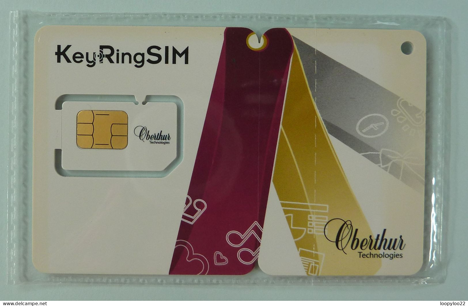 FRANCE - Oberthur - GSM - KEY RING SIM - Mint Blister - Otros & Sin Clasificación