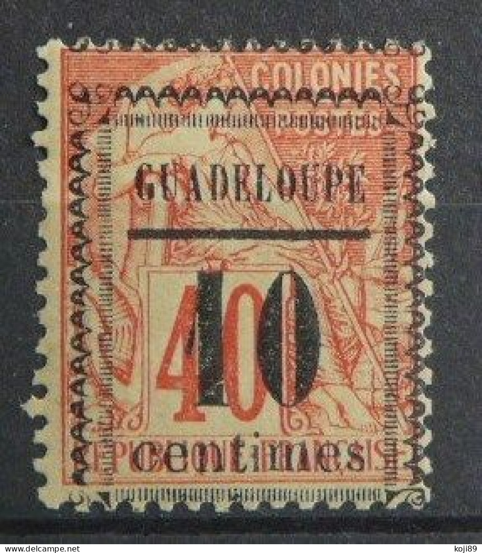 GUADELOUPE  -  N° 7  I D   -  Neuf * Avec Charnière  - TTB  -  Variété - Other & Unclassified