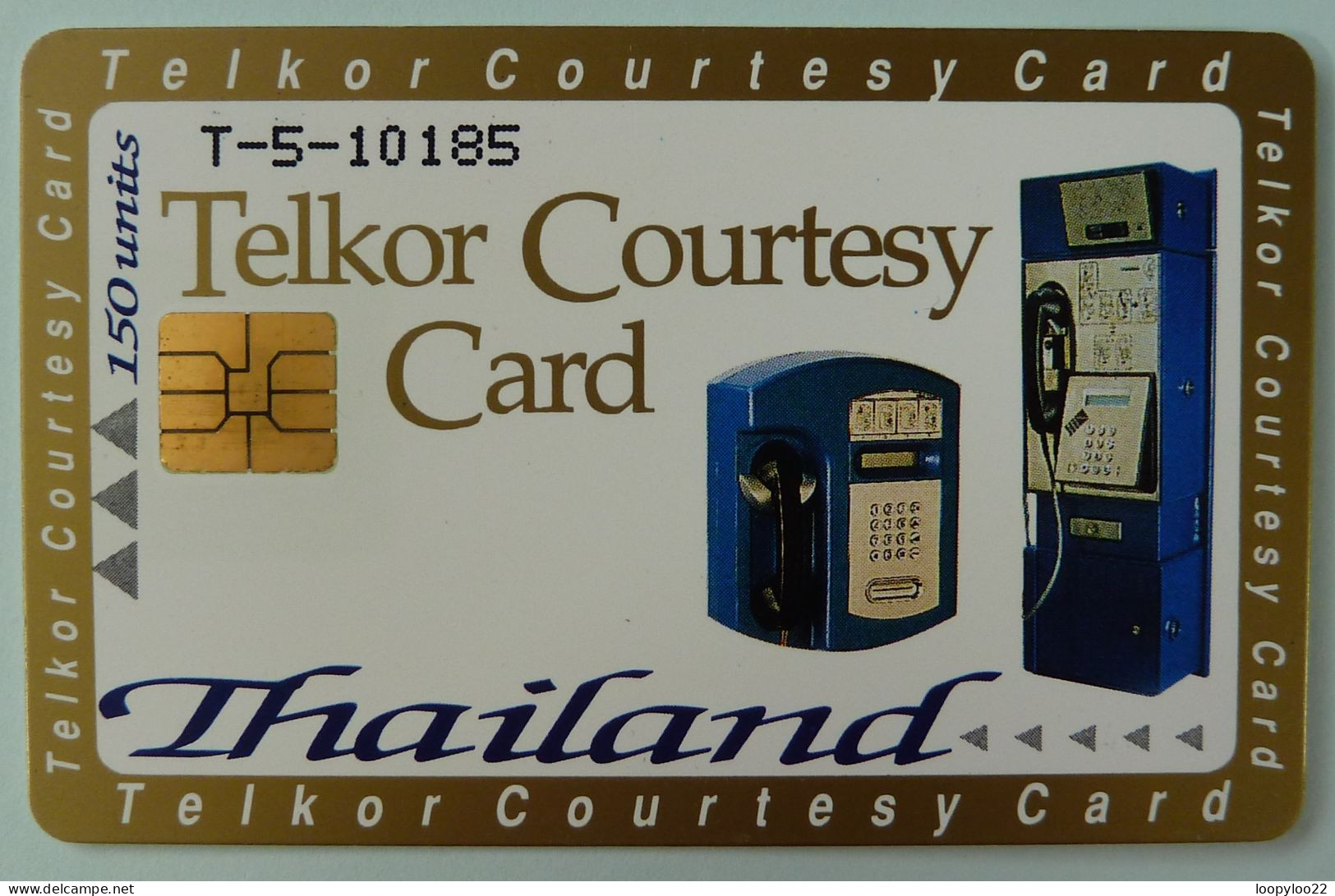 THAILAND - Rare Test / Demo - Chip - Telkor Courtesy Card - Mint - Thaïland