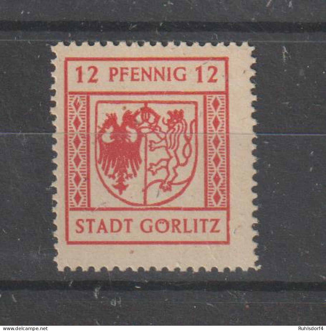 Görlitz 8y ("kleine Kreise"), Geprüft Kunz BPP, ** (MNH) - Mint