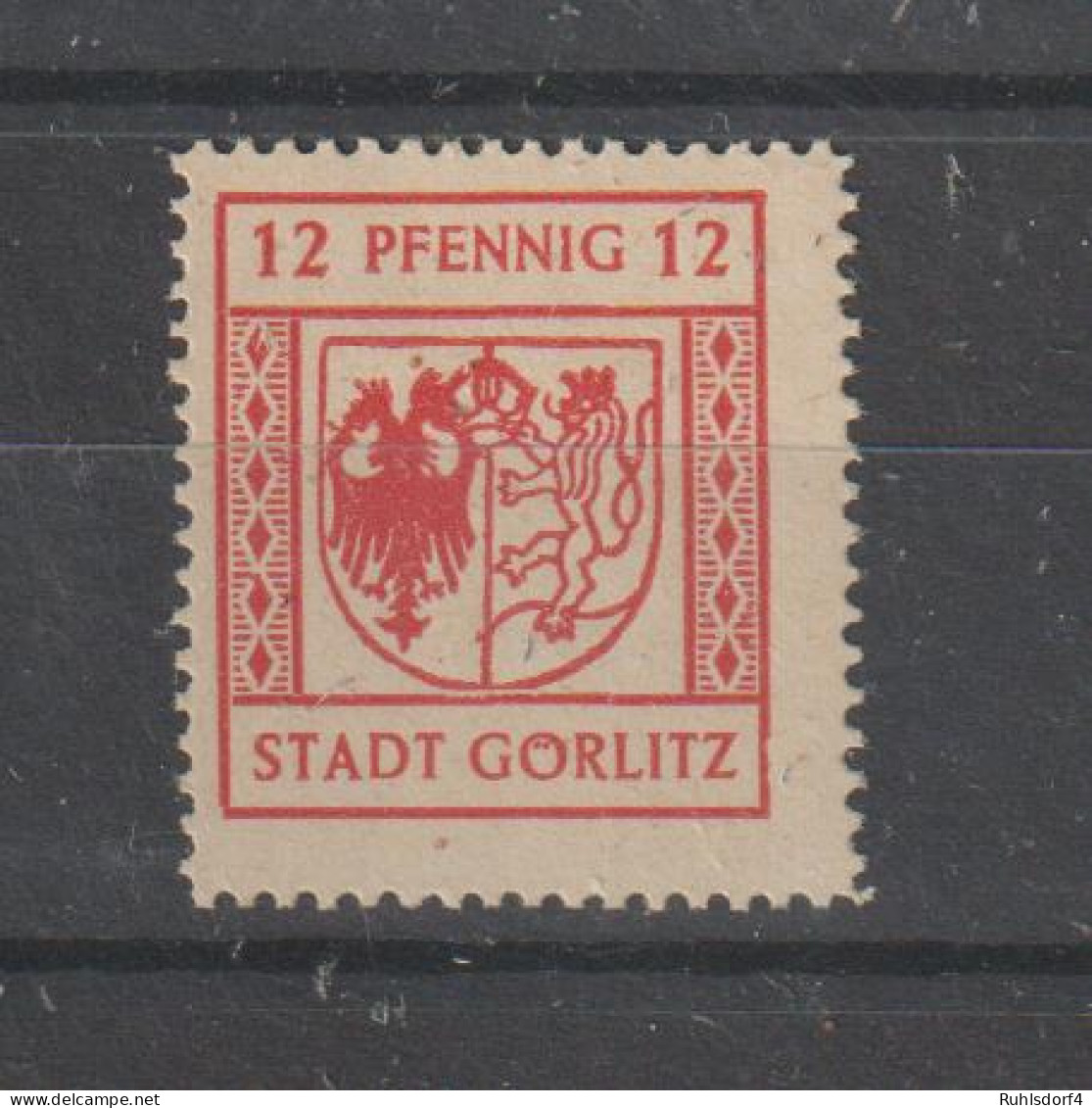 Görlitz 8y ("kleine Kreise"), Geprüft Kunz BPP, ** (MNH) - Andere & Zonder Classificatie