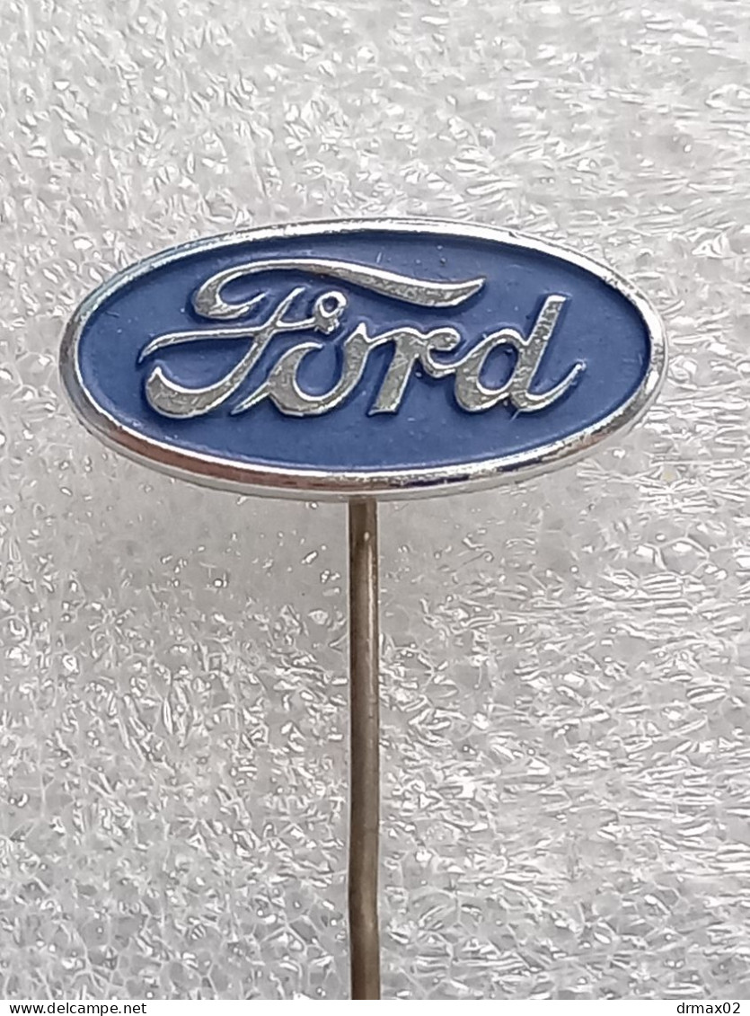 FORD Auto Moto Industry / Car OLD LOGO Voiture   - Vintage Pin Badge GERMANY - Ford