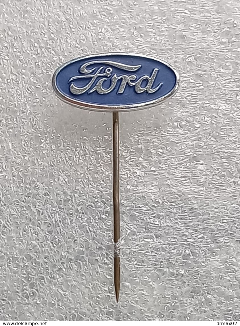 FORD Auto Moto Industry / Car OLD LOGO Voiture   - Vintage Pin Badge GERMANY - Ford