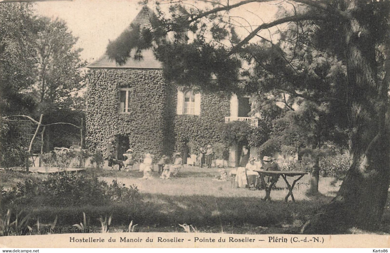 Plérin * Hostellerie Du Manoir Du Roselier , Pointe Du Roselier * VILLA * Villageois - Plérin / Saint-Laurent-de-la-Mer