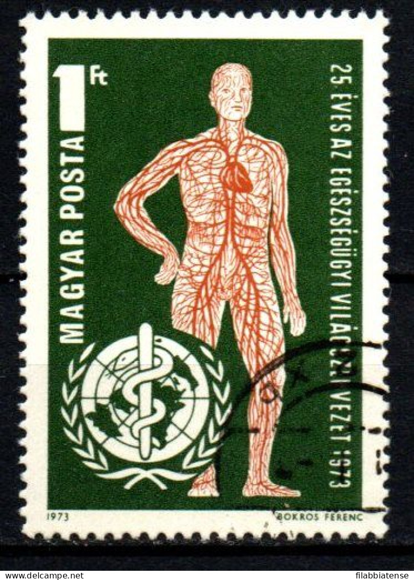 1973 - Ungheria 2299 Organizzazione Mondiale Della Sanità   ------- - OMS