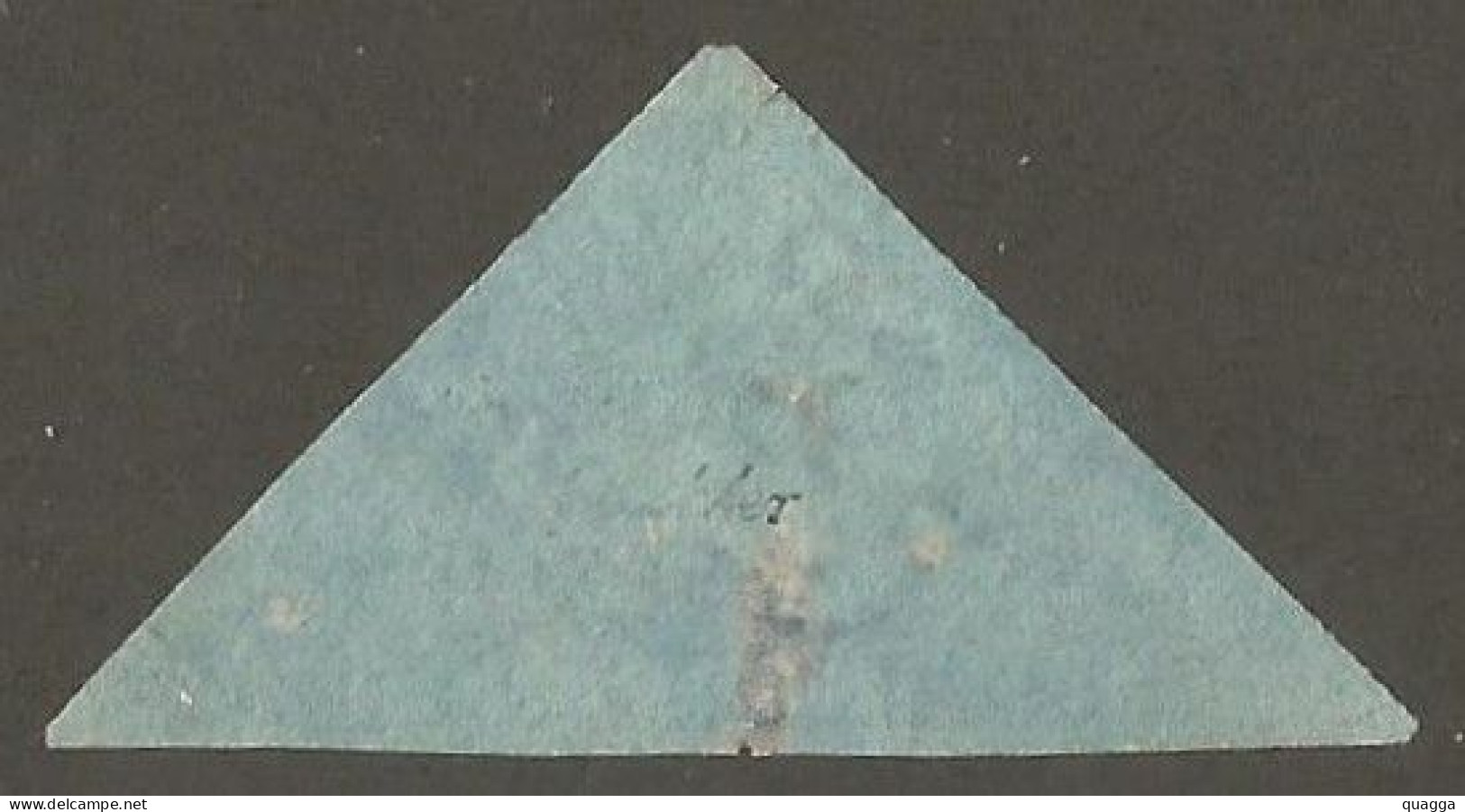 Cape Of Good Hope 1853. 4d Deep Blue On Deeply Blued Paper. SACC 2, SG 2. - Cap De Bonne Espérance (1853-1904)
