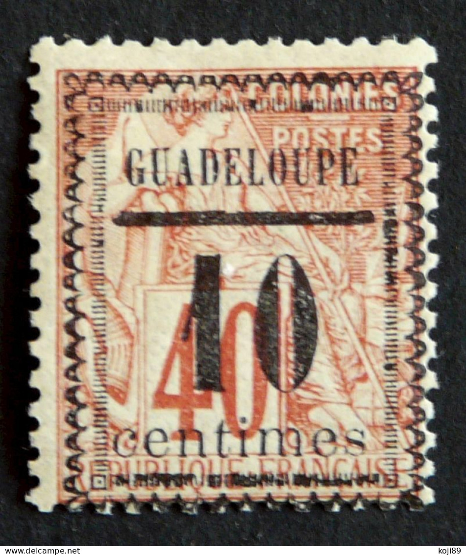 GUADELOUPE  -  N° 7   III D   -  Neuf  * Avec Charnière  -   TTB  -  Variété - Autres & Non Classés