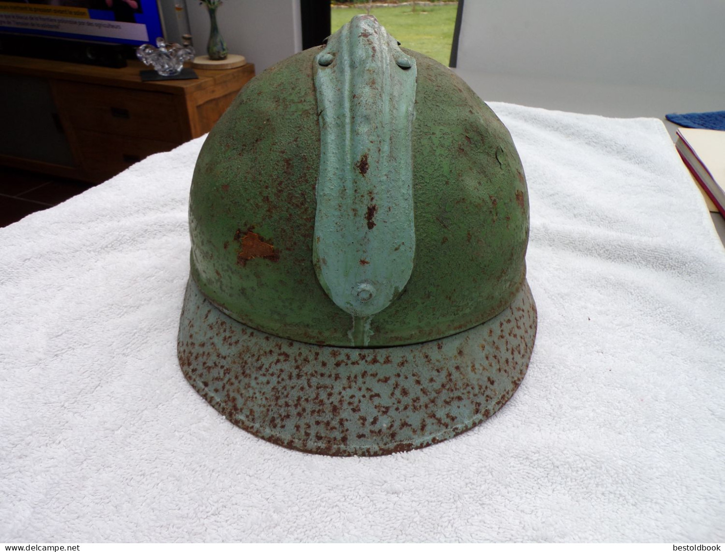 Casque Français ADRIAN 1914 1918 Jamais Restaurer  PRIX EN BAISSE - Helme & Hauben