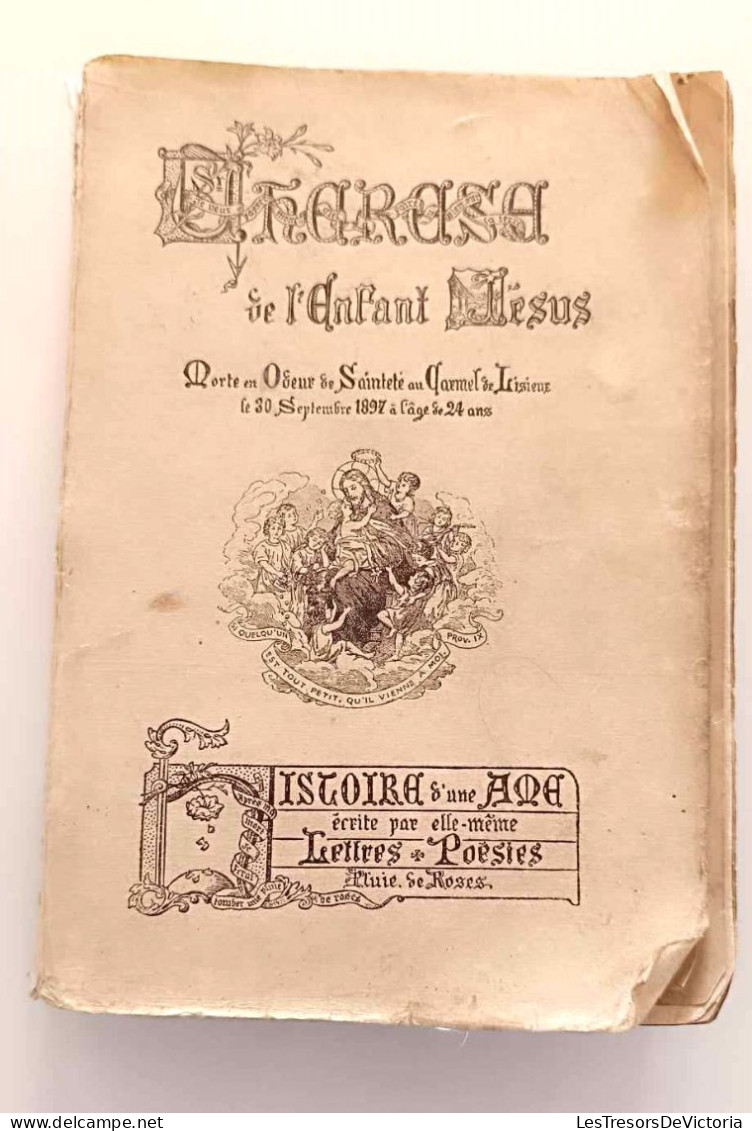 Livre En Français - Soeur Thérèse De L'enfant Jésus - Histoire D'une Ame écrit Par Elle-même - Dim; 17/24/4cm - Religion