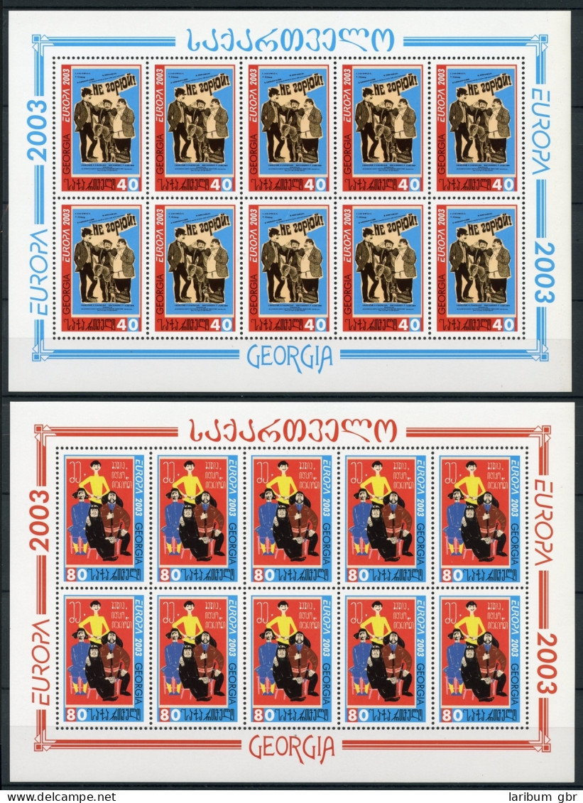 Georgien Kleinbogensatz A 420-421 Postfrisch Cept 2003 #HS066 - Géorgie