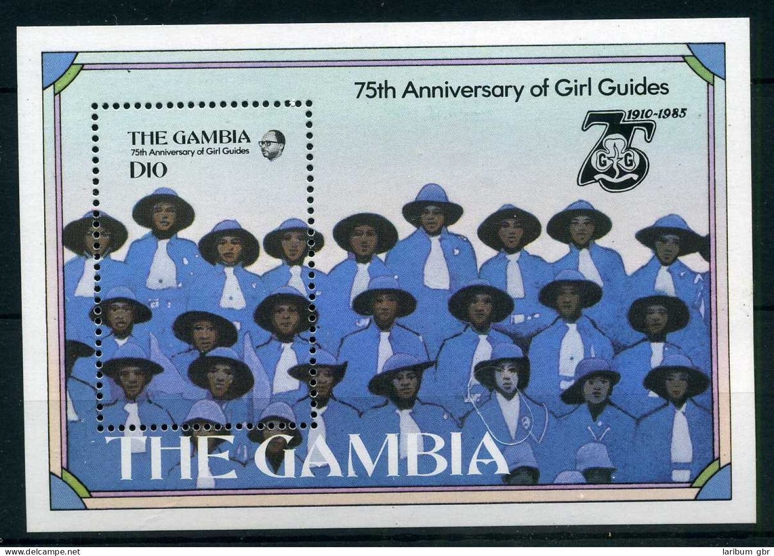 Gambia Block 19 Postfrisch Pfadfinder #IM438 - Gambia (1965-...)