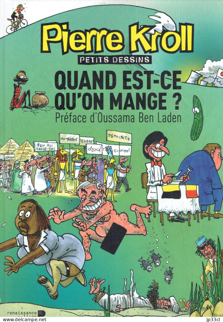 Les Gilles De Binche Vus Par Pierre KROLL Dans L'album Quand Est-ce Qu'on Mange ? - Andere & Zonder Classificatie