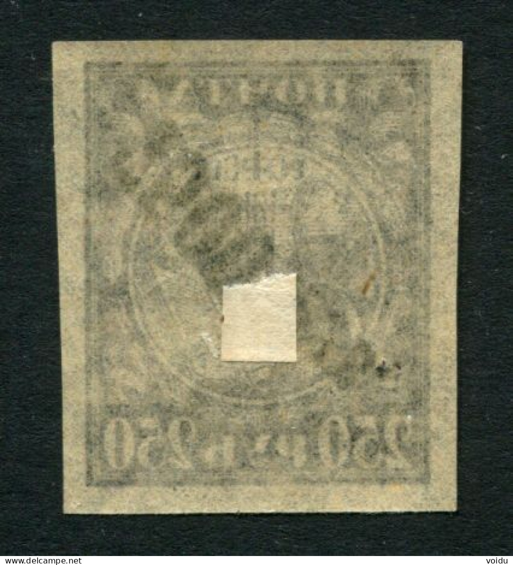 Russia 1921, Michel Nr 180   MH*  Inverted Overprint, Pelure Paper - Ongebruikt