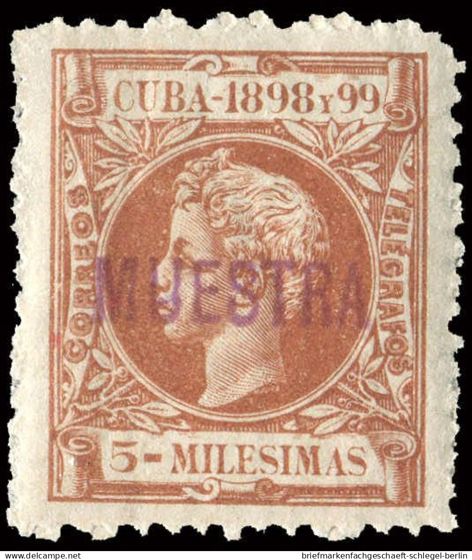 Cuba, 1898, 112-116 Spec., Postfrisch - Kuba